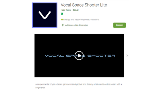 Vocal Space Shooter Lite
