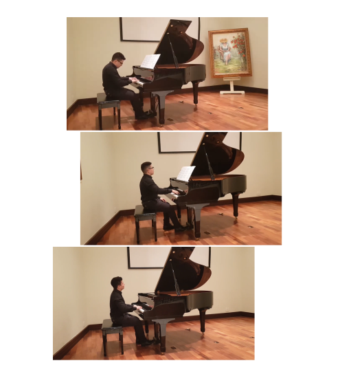 Recital de piano do aluno Gustavo Wolff